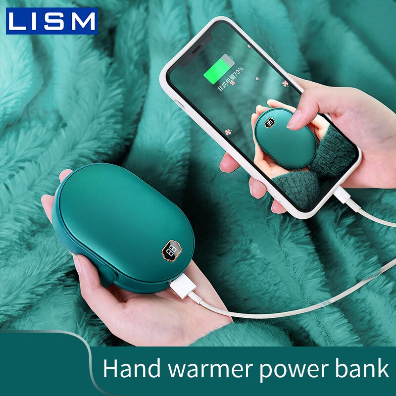 Handwarmer Opladen Schat 2 In 1 Usb Heater Oplaadbare Elektrische Warmer Quick Hitte Voor Handen Hand Heater