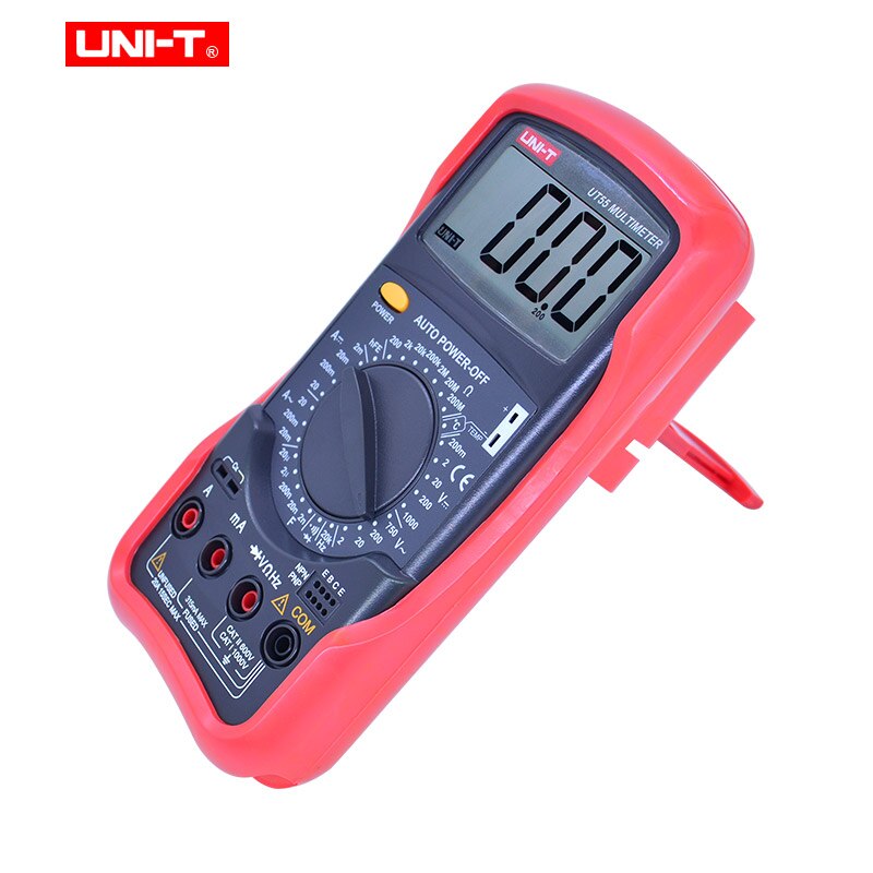 UNI-T Digital multimeter Large LCD Display UT50 Serie Voltmeter Ammeter Ohmmeter Diode/Continuity Test Overload Protection Meter