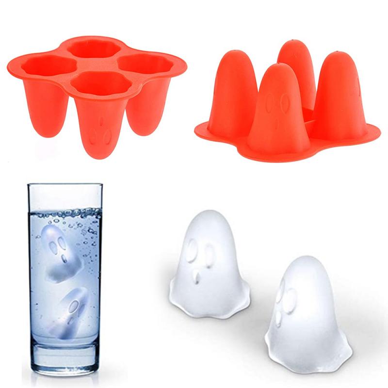 Halloween Silikon Form Kürbis Kuchen Schokolade Decor Backform 12 Grids Halloween Waffel Form Für Halloween Backform: ics cube mold