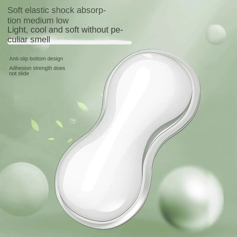 Ergonomic Mouse pad with wrist rest keyboard rest silicone transparent desktop office game console mouse wrist rest