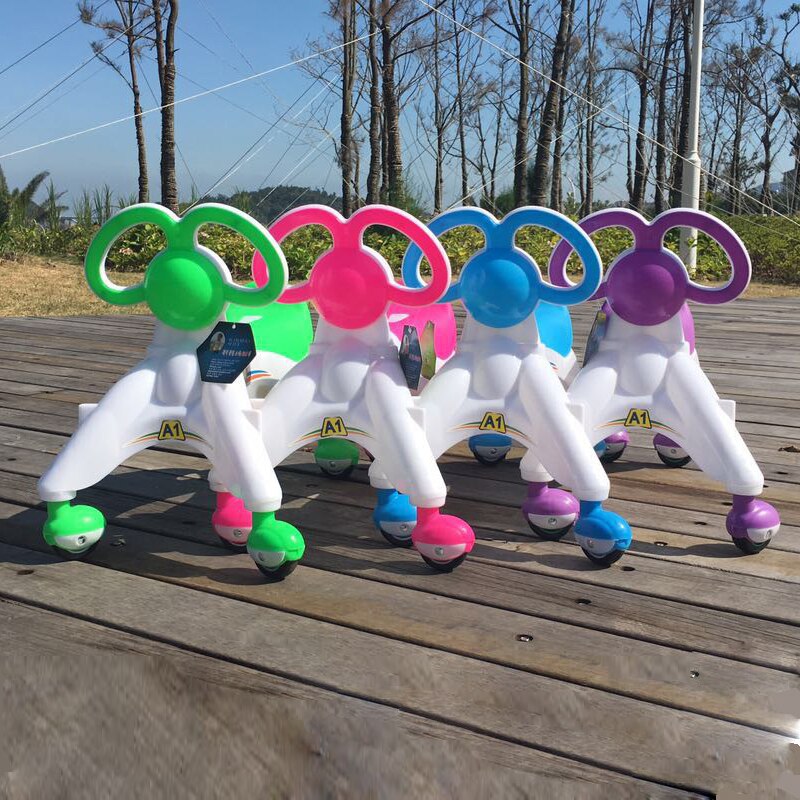 kids baby yo-yo car children swing scooter car