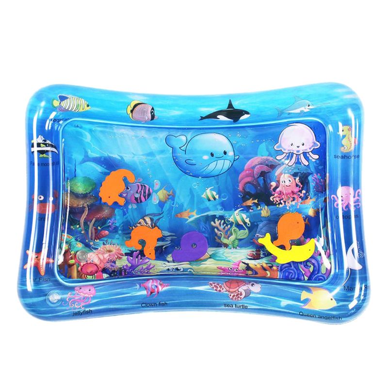 Zomer opblaasbare mat voor baby's watermat veiligheidsmat peuter activiteit speelkussen vroegschoolse educatie speelgoed