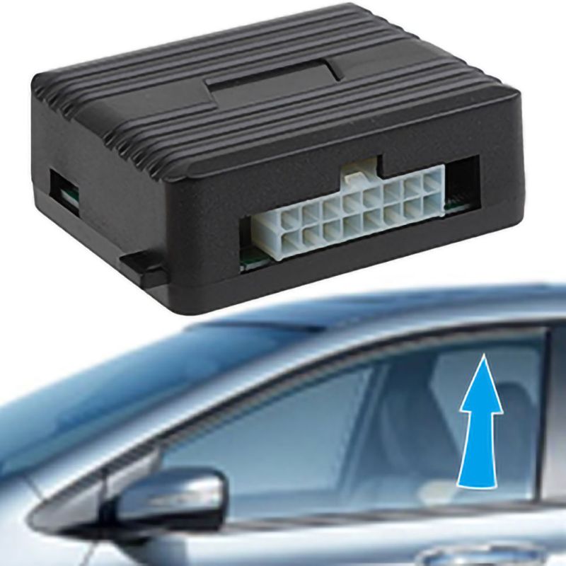 Sistema de alarma Universal para ventana de coche, sistema de alarma con sistema de cierre automático, módulo de alarma para coche