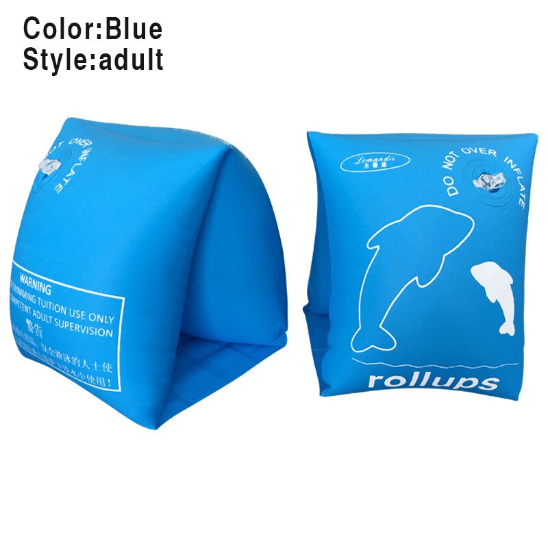 Arm Floaties Inflatable Swim Arm Bands Floater Sleeves Swimming Rings Tube Armlets for Kids Adults B2Cshop: 1