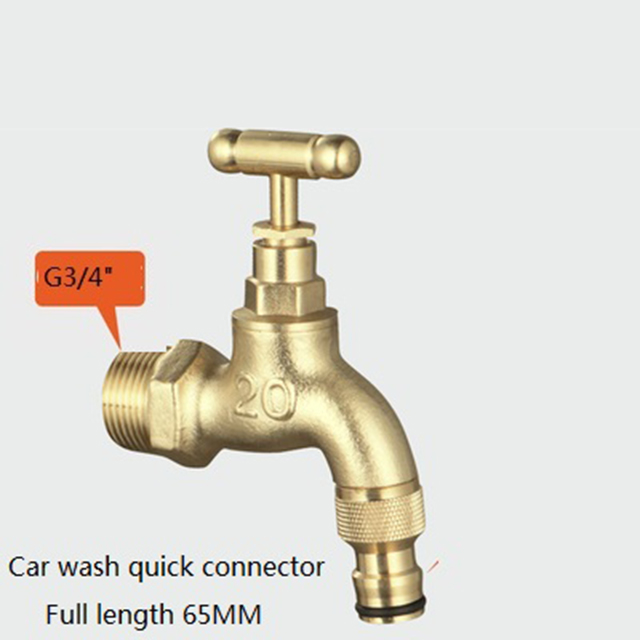 Antifreeze with lock Outdoor washing machine faucet car wash Bibcocks bathroom washing machine Tap Mop pool faucet: 9