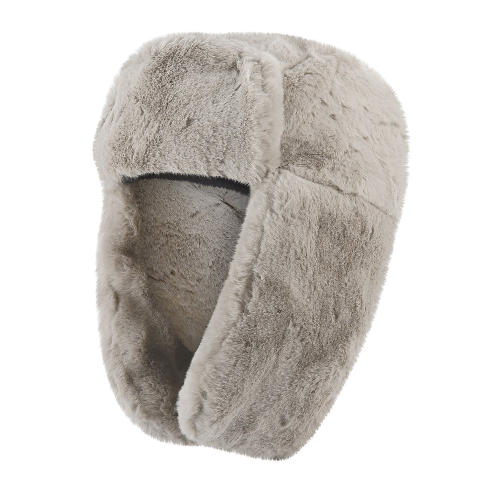 Gorros con pelo de estilo aviador para mujer, gorro de invierno, grueso, cálido, sólido, suave, a prueba de viento, con solapa en la oreja, de princesa Ushanka,: GY