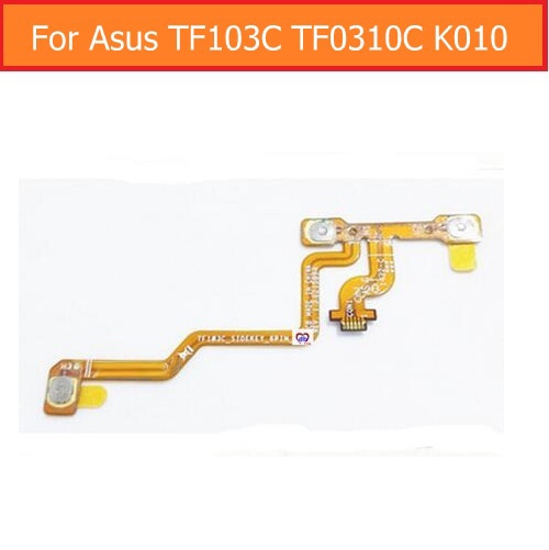 100% Genuine switch power Flex cable For Asus TF103C TF103 k018 K010 Transformer pad volume button flex cable sidekey_6pin_FPC