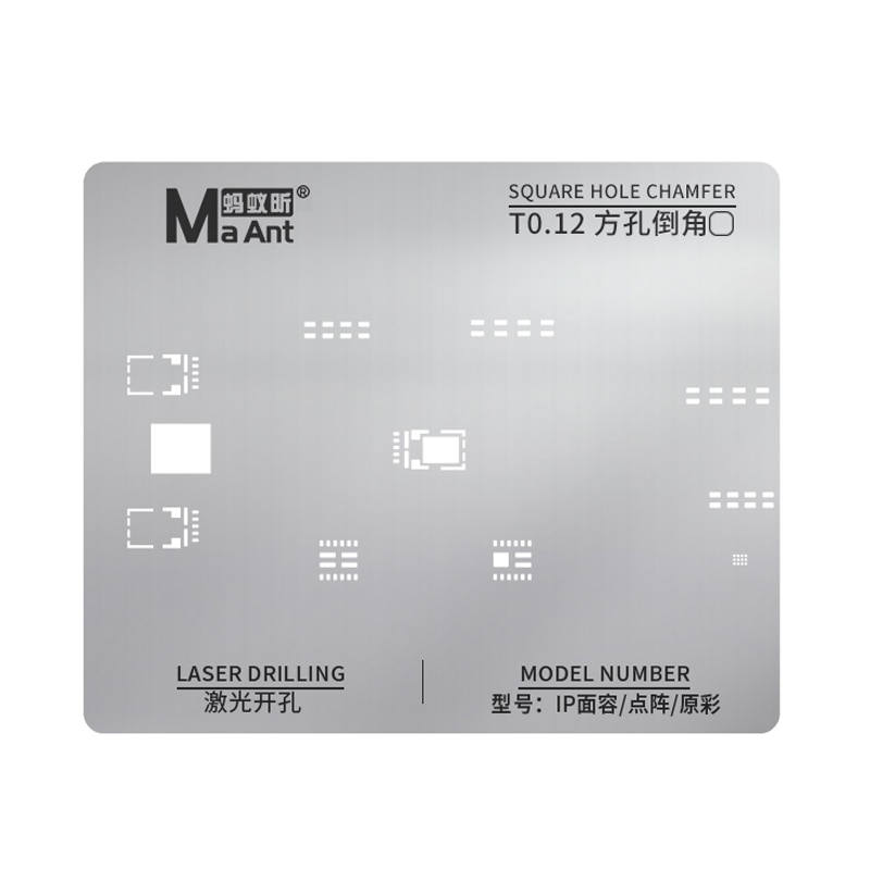 Maant Face Lattice Repair Fixture MR-01 for IPhone X-11pro Max Dot Matrix Face ID Test Repair BGA Reballing Planting Platform