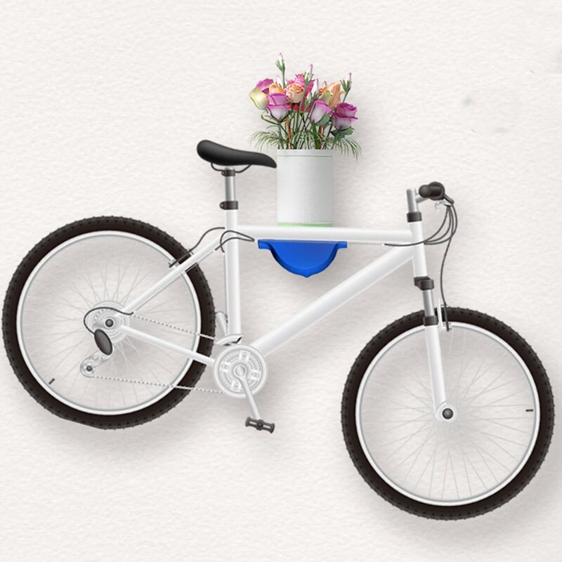Bicycle Wall Hook Indoor Wall Display Wall-Mounted Bike Art Display Rack