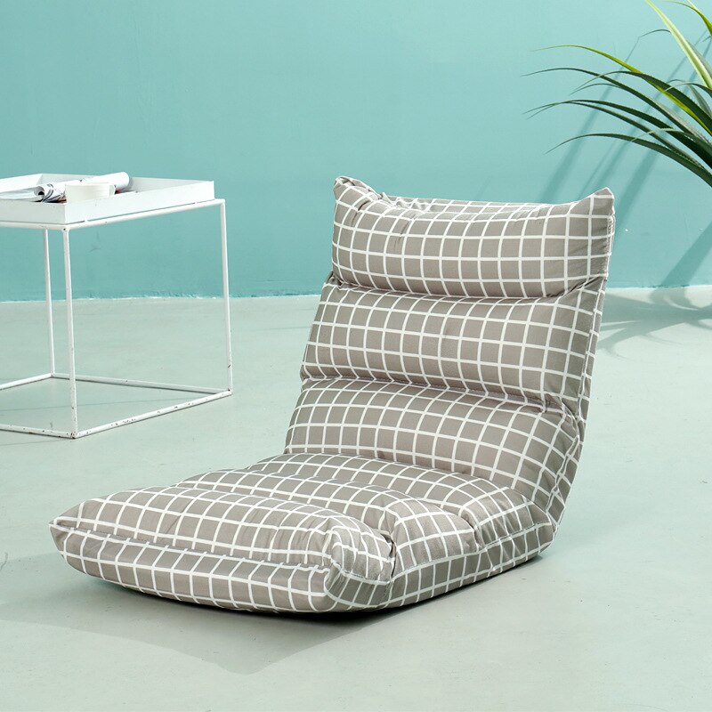6 grid home sofa couch foldable single small bay window bed computer backrest chair bedroom floor sofa