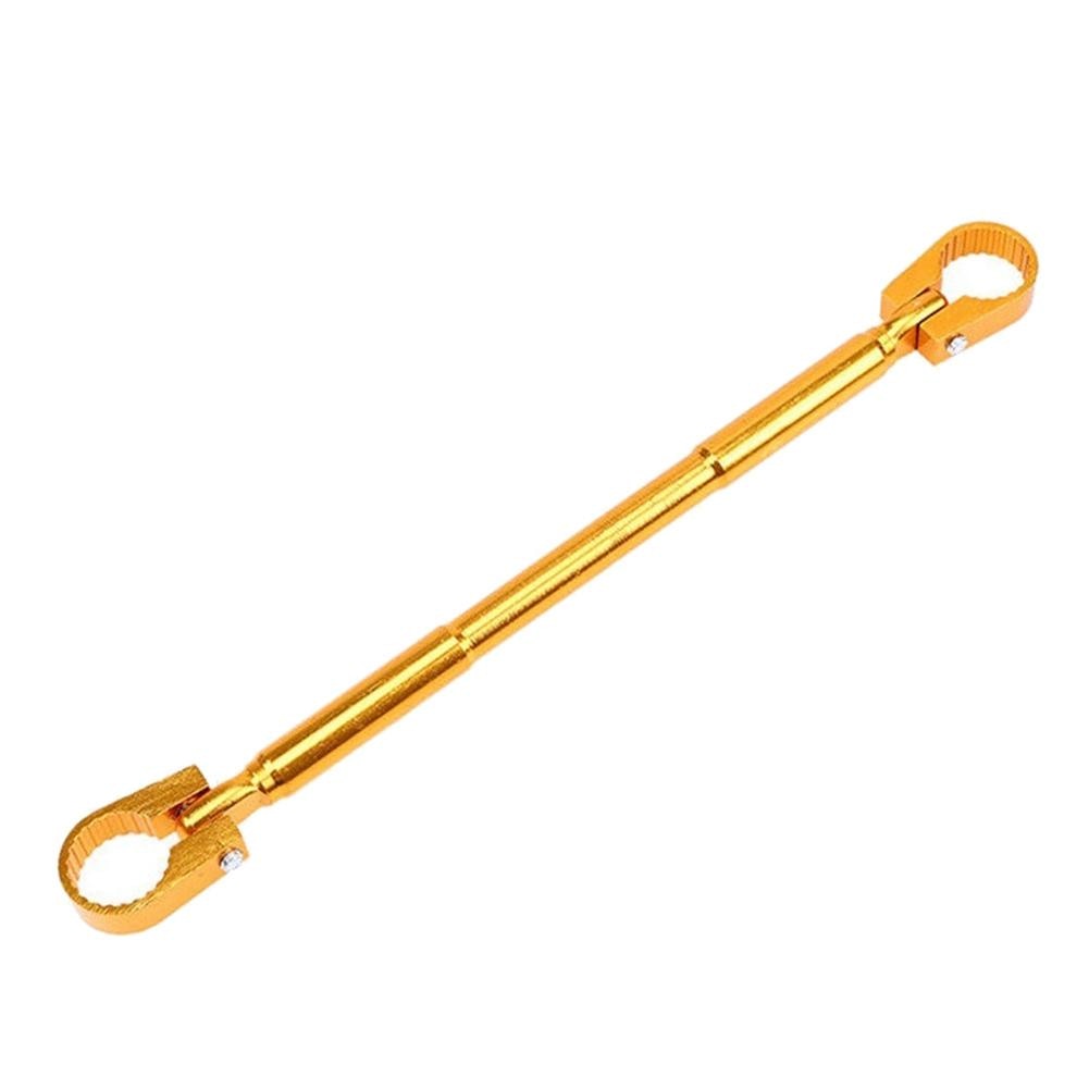 Handlebars Crossbar Bar 22mm Universal Motorcycle Aluminium Alloy Strengthen Handlebar Balance Crossbar: Golden