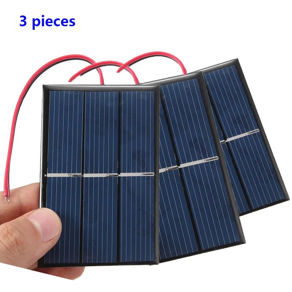 Panel słoneczny 1.5v polikrystaliczny panel słoneczny 80 x 60 x 0.65w solarnych i 3mm tylko.: Kamuflaż śnieżny