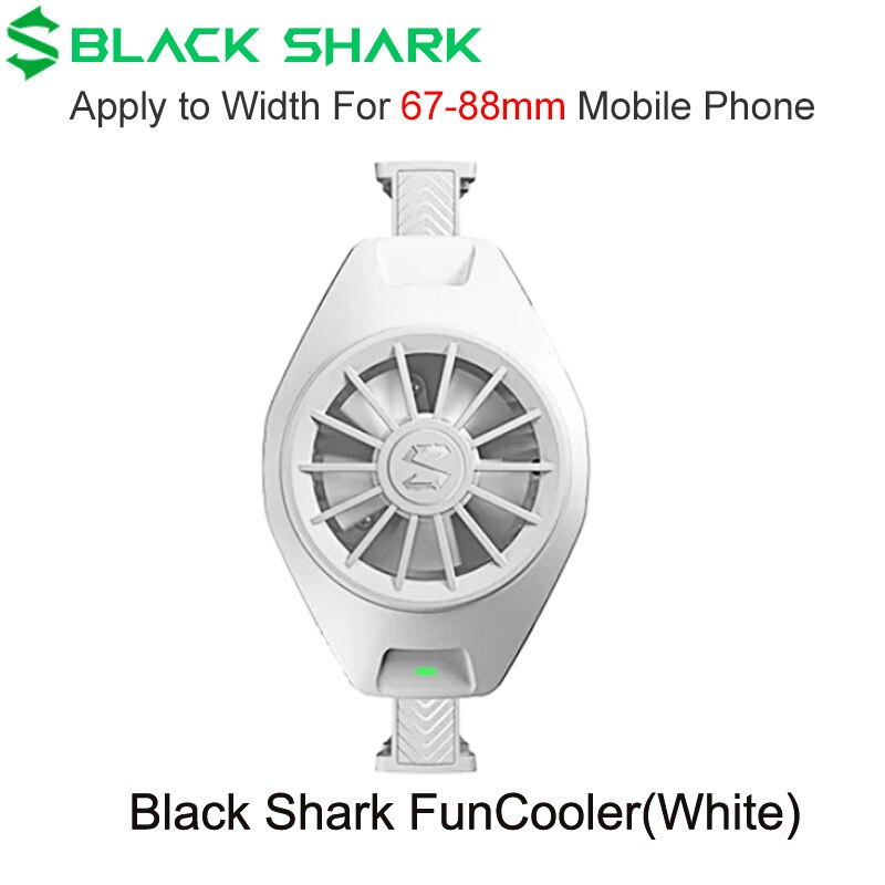 FunCooler Black Shark-ventilador de refrigeración para teléfono móvil, enfriador portátil ajustable para juegos de Android iOS, accesorios para teléfono inteligente