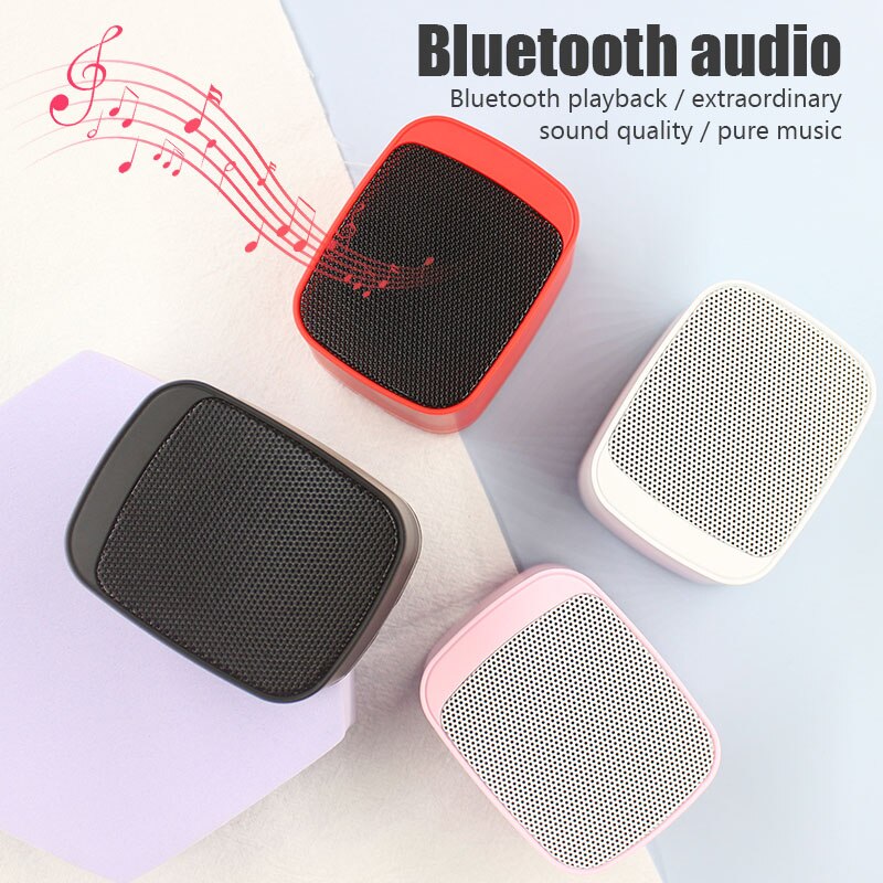 Altavoz Bluetooth portátil Multicolor para tableta, PC, altavoces inalámbricos TWS para iPhone y Xiaomi, barra de sonido