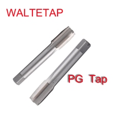 WALTETAP 80 Degree German Standards HSS Conduit PG7 PG9 PG11 Thread Tap PG13 PG13.5 PG16 PG21 PG29 Scrsew Thread Hand taps