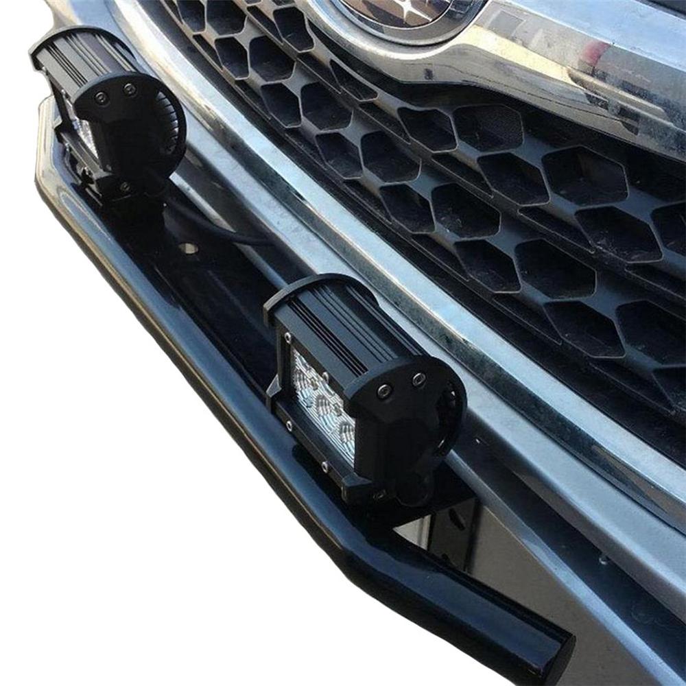 23Inch Auto Voorbumper Nummerplaat Beugel Aluminium Bull Bar Stijl Houder Voor Licht Bar Auto Vrachtwagen Suv universele