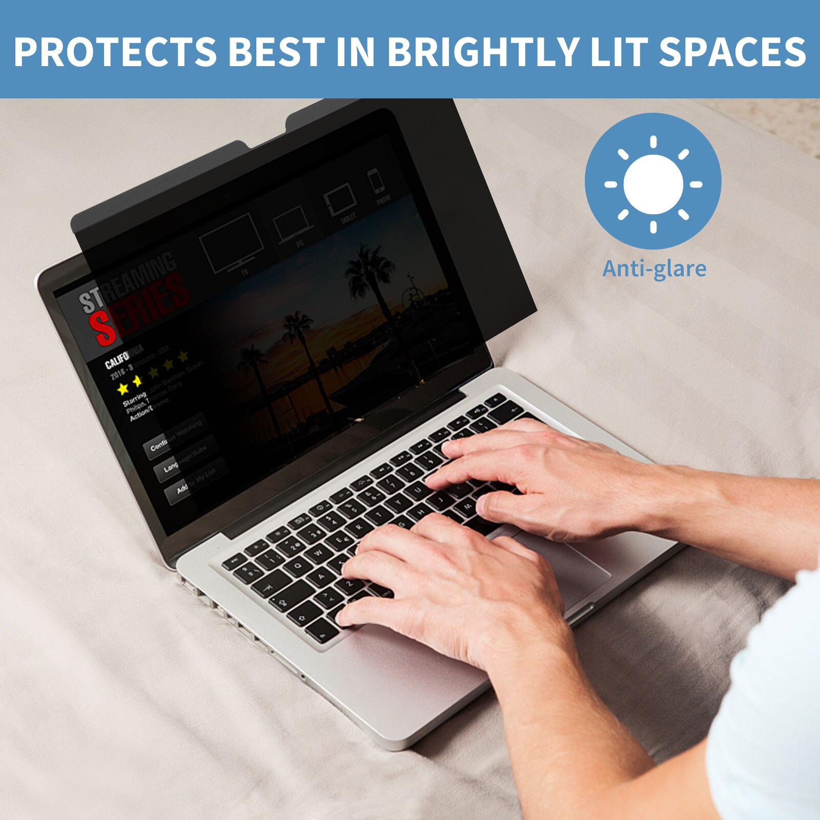 Privacy Screen Protector for MacBook Air/Pro 14 16 Cover Skin HD Film Soft Guard Anti-peeking Screen Film Laptop Accessories