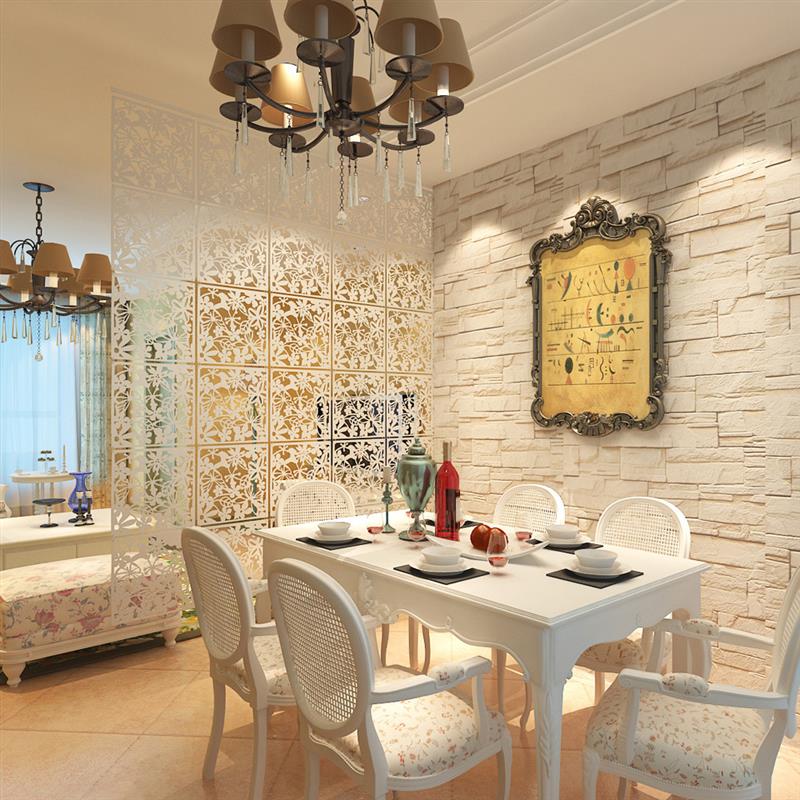 Hanging Room Divider Safety Partition Screen Panels for Home Dining Room Sitting Room Hotel and Bar Decoration