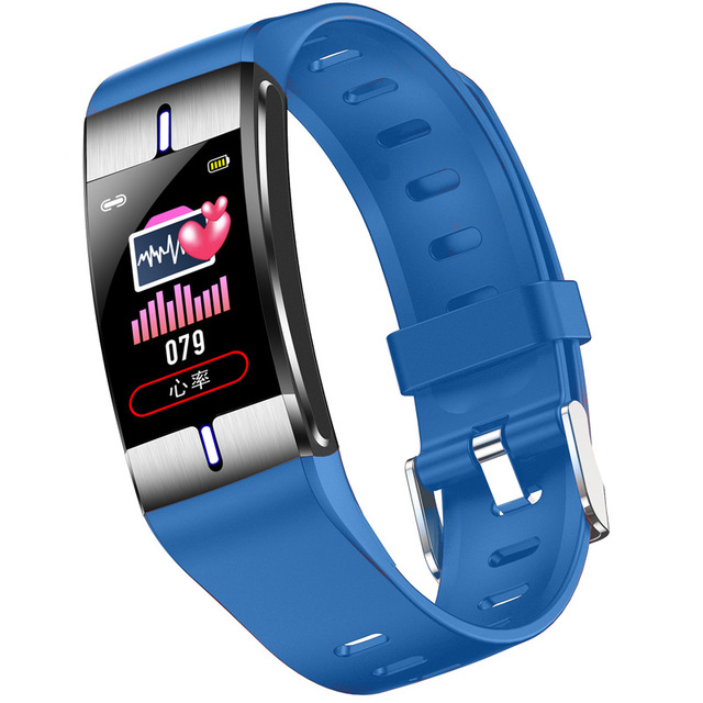Lsmartlife BM08 Smartwatch - Heart Rate, Blood Pressure, Weather, Fitness Tracker for Android & iOS: Blue
