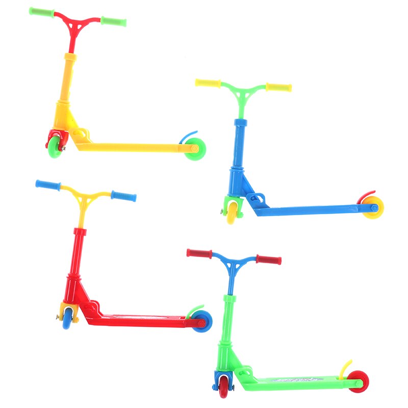 Mini Scooter de dos ruedas juguete educativo para niños monopatín diapasón Color aleatorio