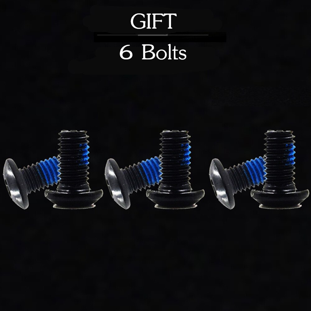 VXM Bicycle Disc Brake Rotor Stainless Steel Centerline 160mm 180mm Stainless Steel MTB Brake Disc Rotors With 6 Bolts For Sram