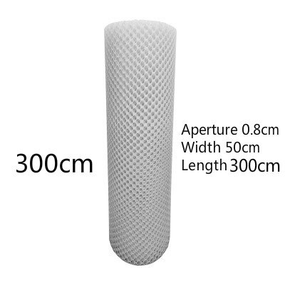 Home Balcony Protective Net Room Window Divide Children Fence Stealth Plastic Net Stairs Safety Net Anti-fall Fence: 0.8CM x 50CM x300CM