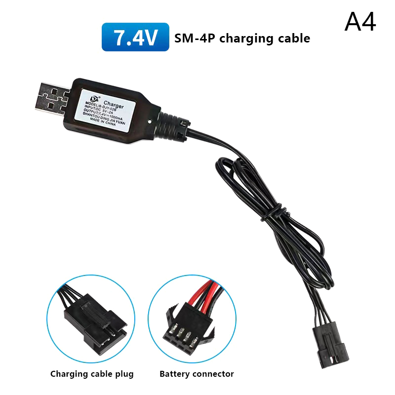 74V 37V X2 Ladegerät SM2P 3P SM4P umkehren XH3P 4P Liion Batterie Elektrische RC Spielzeug Auto Stiefel USB Kabel Energie Rad: Grün