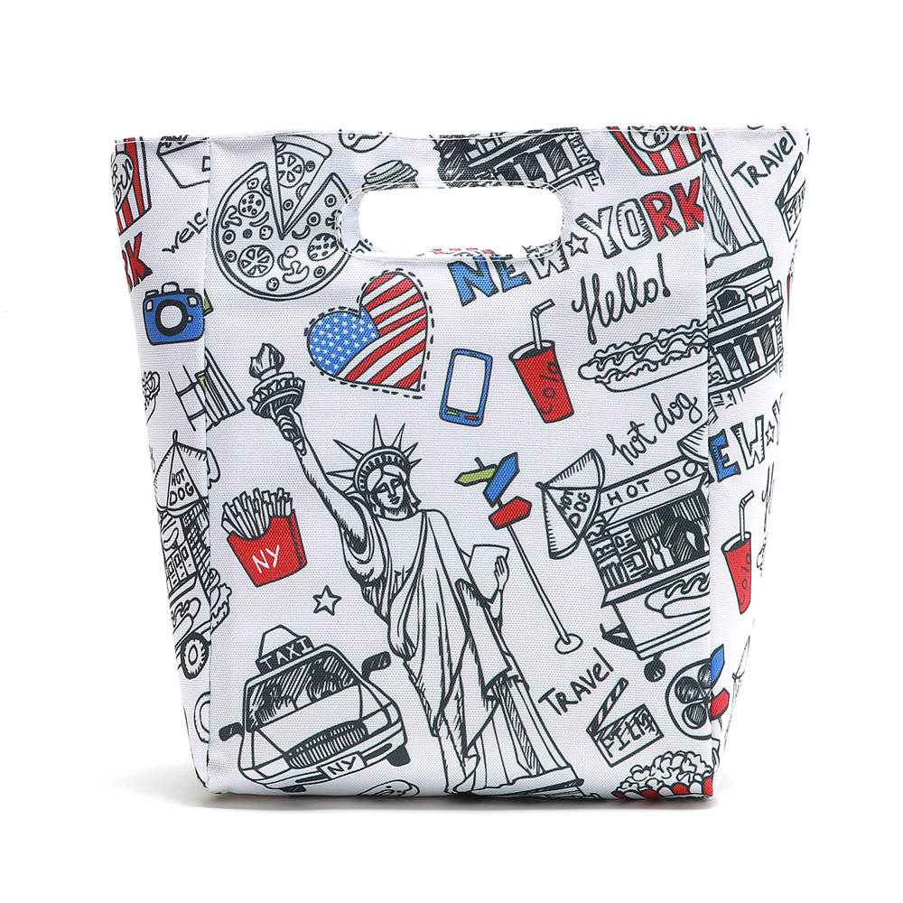 600D Polyester Oxford Portable 5L Cooler Bag Insulation Ice pack Thermal for Food Storage Picnic Ice Bag for kids: New York