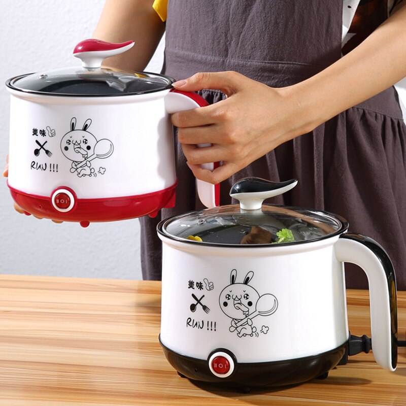 Electric Mini Rice Cooker 1.8L Non-stick Cooking Machine Single/Double Layer Available Pot Multi Electric Rice Cooker