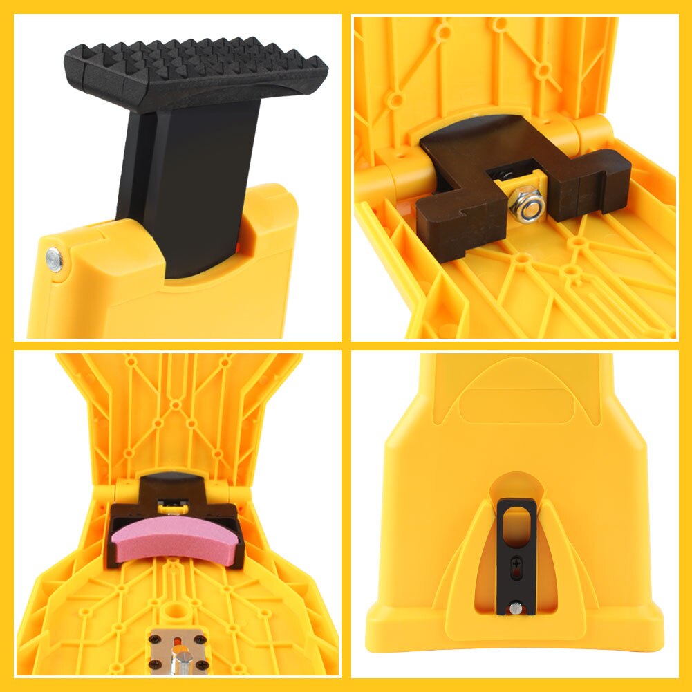 Easy File Chainsaw Teeth Sharpener Sharpens Chainsaw Saw Chain Sharpening Tool System Abrasive Tools for Woodworking