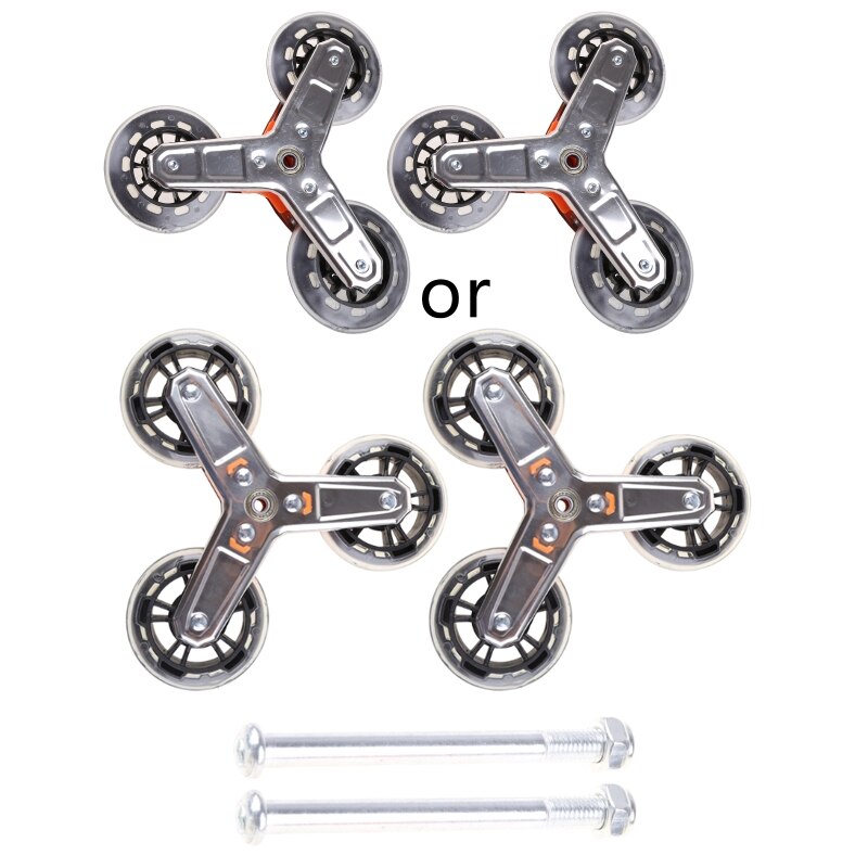 Replacement Triangle Roller for Foldable Removable Push Bag Condo Apartment Folding Trolley Carts Replacement Roller