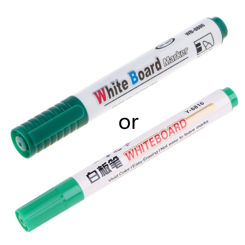 1 Pc Whiteboard Marker Uitwisbare Whiteboard Marker Pen Milieuvriendelijk White Board Marker Kantoor School Thuis Leveringen: GN