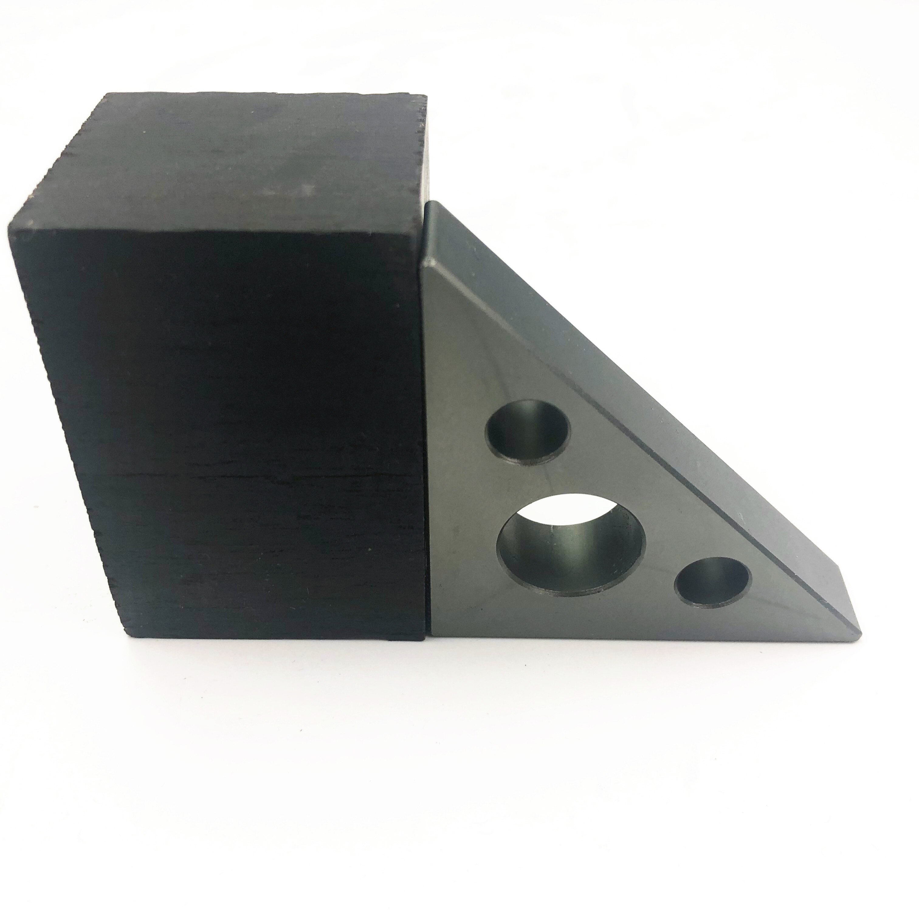 45 Degree Aluminum Alloy Angle Ruler Inch Metric Triangle Ruler Carpenter&#39;s Workshop Woodworking Square Woodworking Tools