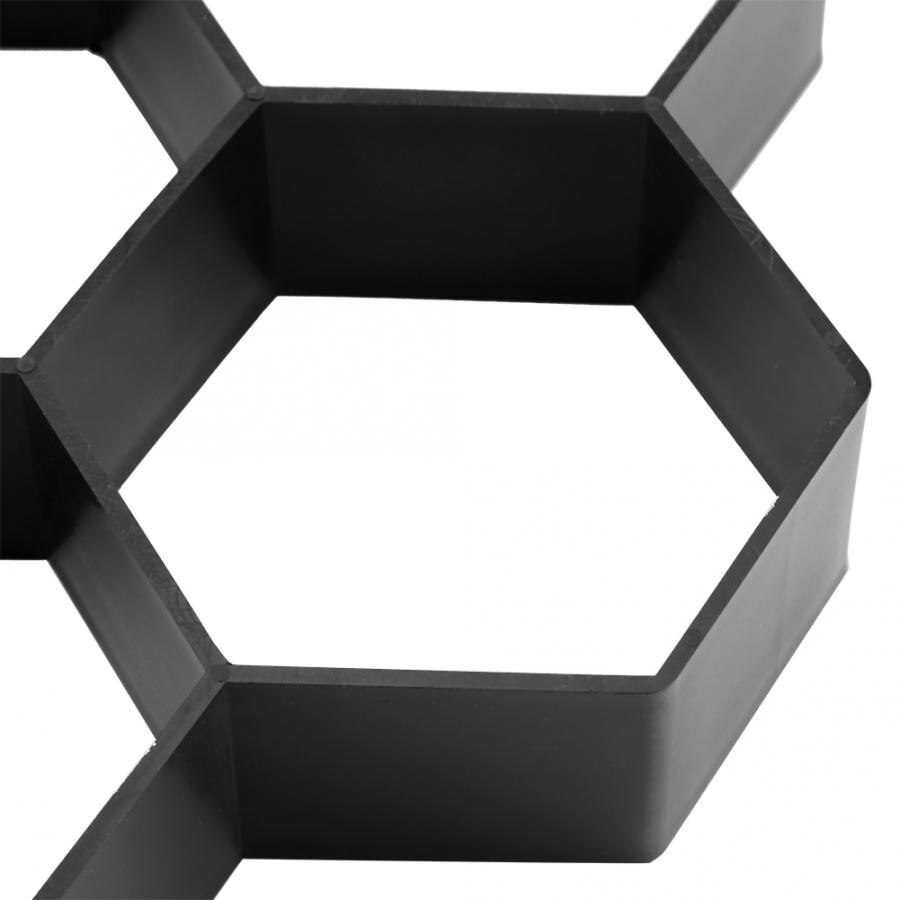 1Pc DIY Garden Path Maker Mold Concrete Stepping Stone Cement Paving Mould Brick Garden Path Maker Mold Irregular Model Concrete