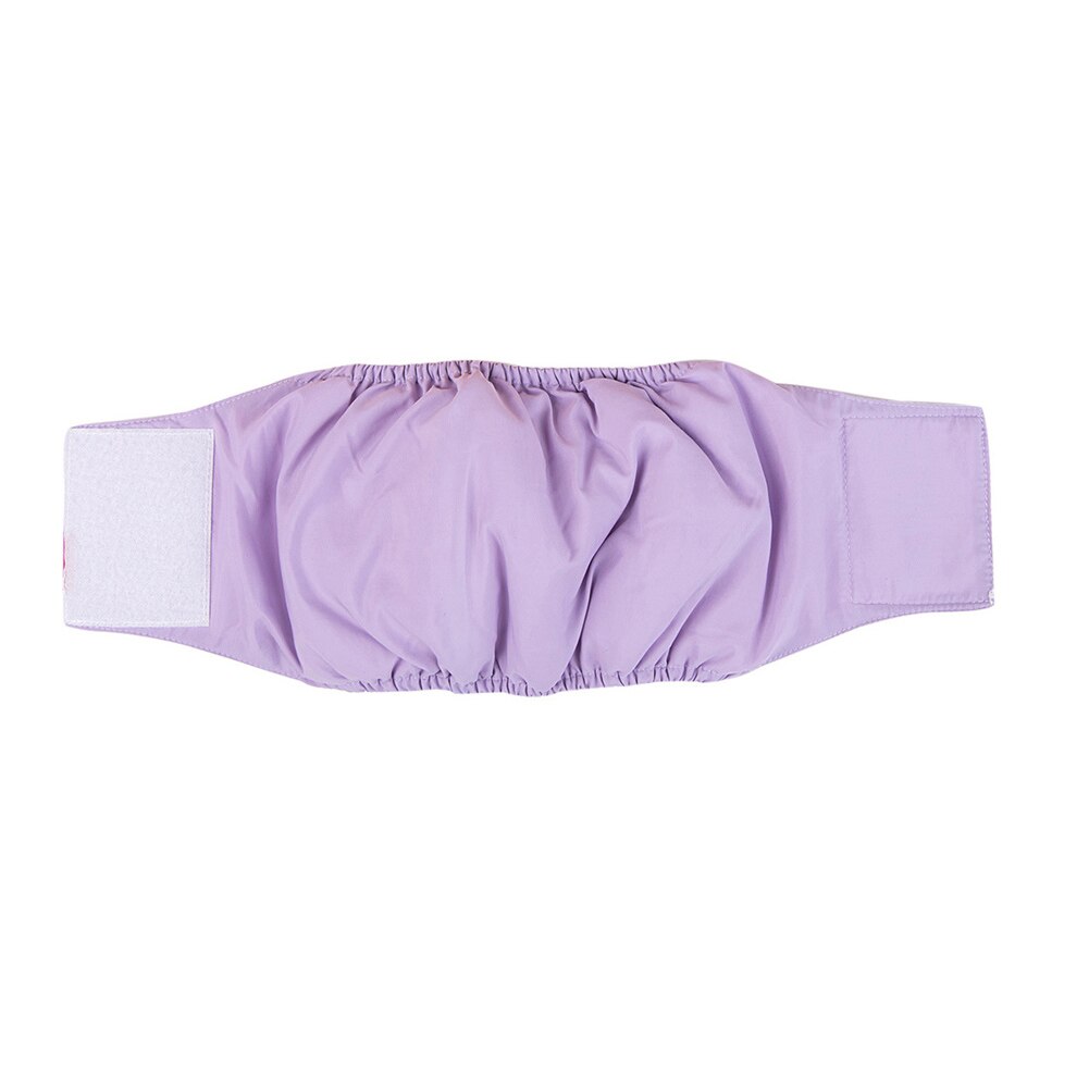 Herbruikbare Mannelijke Hond Luier Fysiologische Broek Ademend Waterdicht Shorts JS23: light purple / S