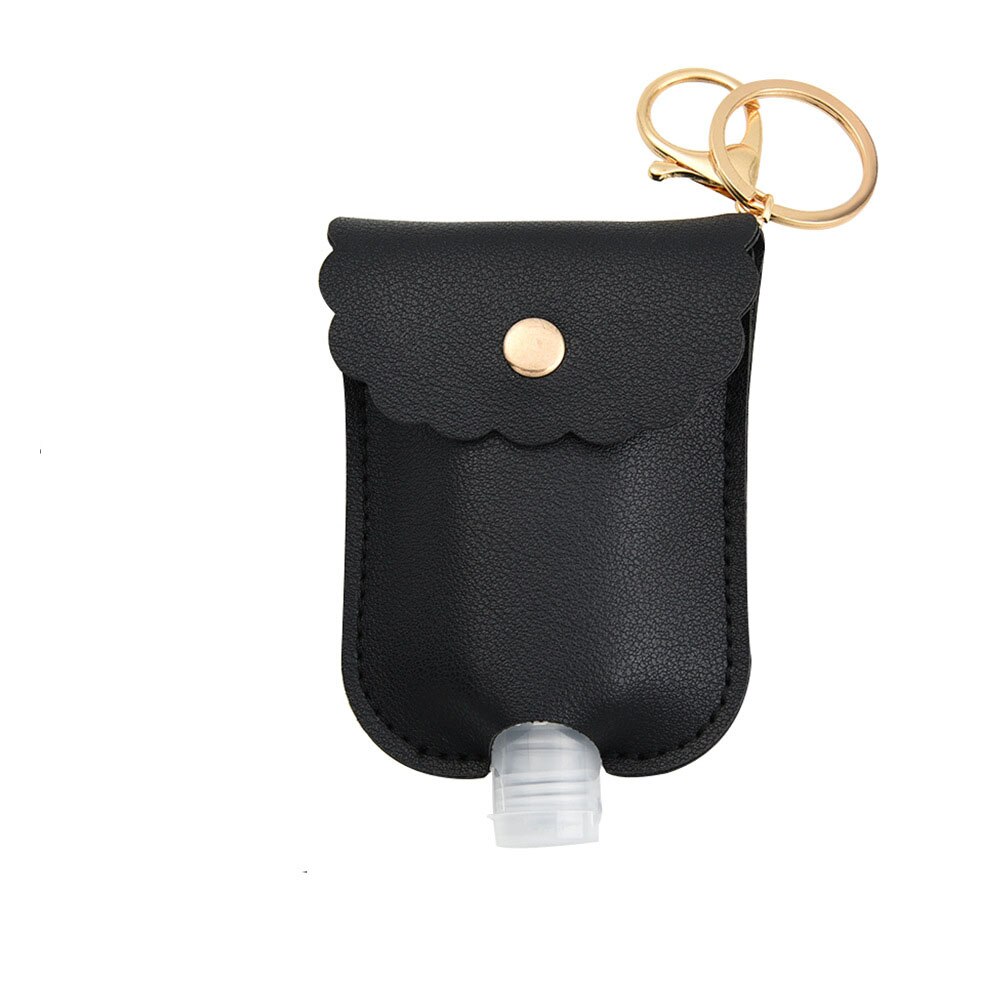 1PC Travel Bottle And Keychain Bag Holder 30ml Refillable Empty Bottles For Hand Sanitizer Bag Bottle With Key Ring: 7