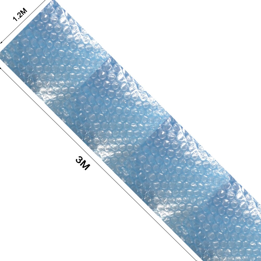 Swimming Pool Cover Protector Solar Rectangular Protection Heat Tarpaulin For Outdoor Garden Pool Rain Dust Proof Durable: 1.2X3.0m