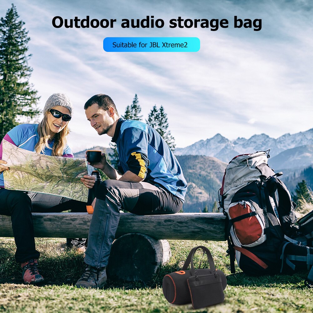 Tragbare Reise fallen für JBL Xtreme 2 Bluetooth Lautsprecher Schutzhülle Durchführung Lagerung Tasche Staubdicht Abdeckung Beutel Gurt Handtasche Acce