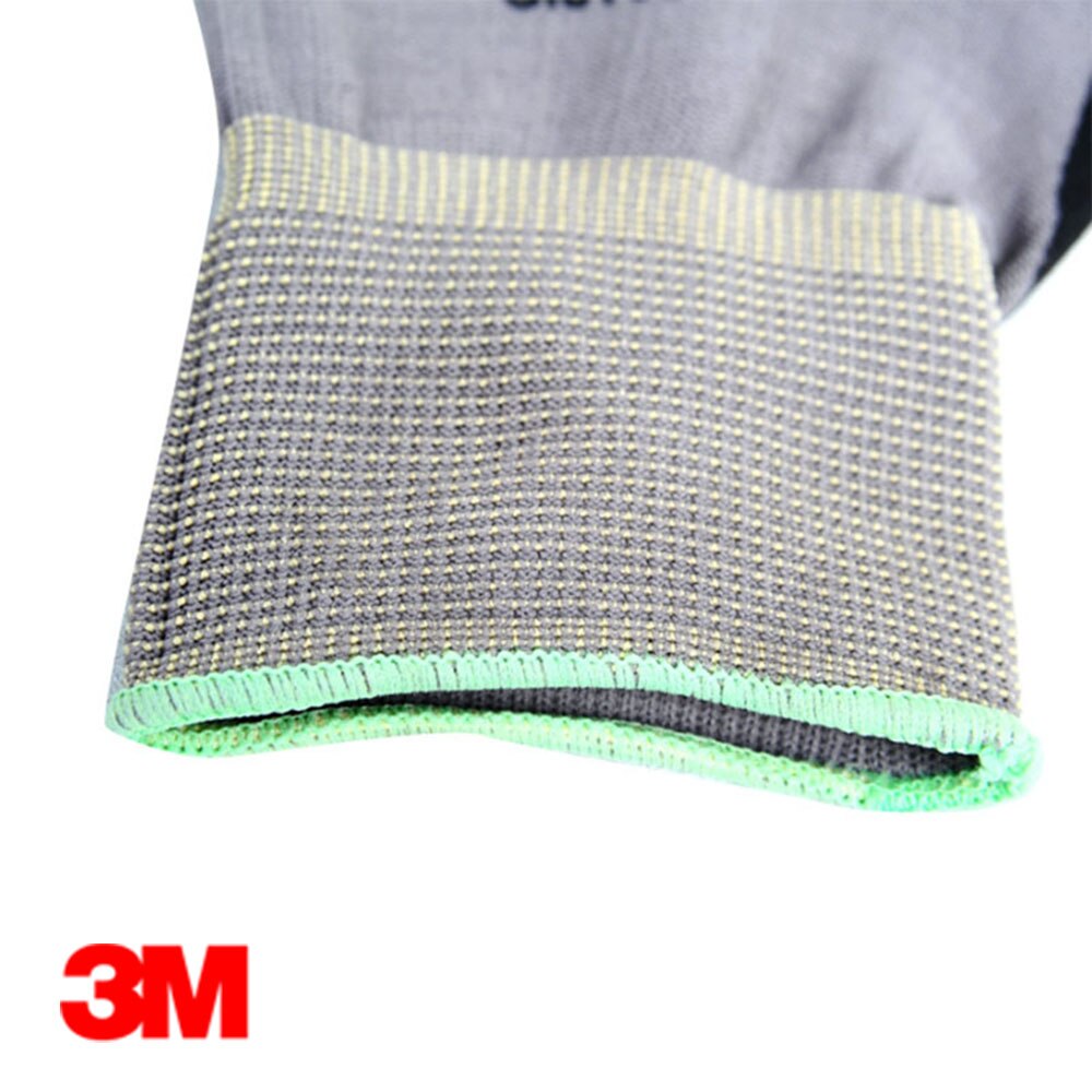 3M Work Gloves Comfort Grip Safety Glove Nitrile Rubber Protective Gloves Cut Resistance Stretch Fit Durable Coated Anti Cut