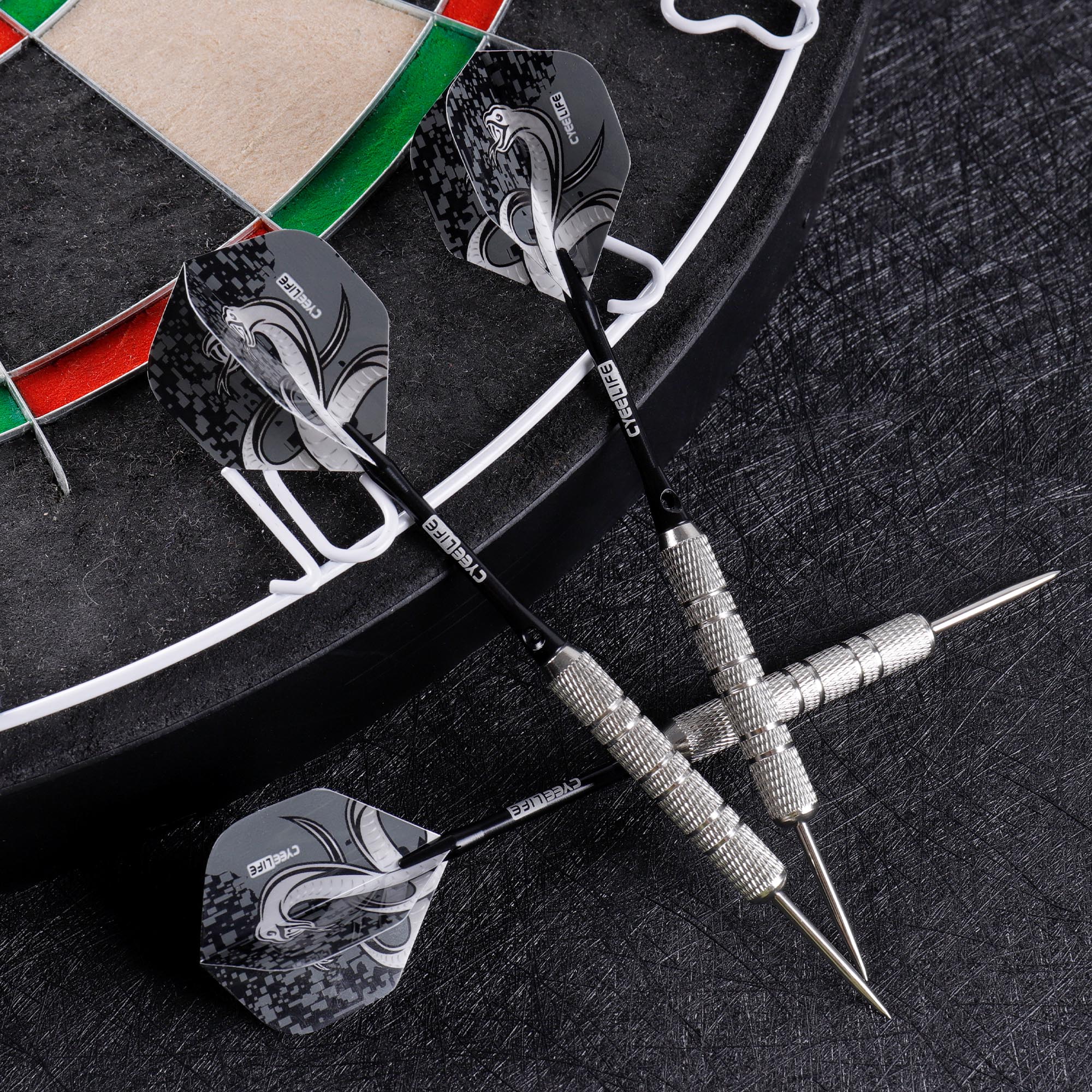 CyeeLife 3pcs 20g Flying Dart Steel Needle Tip Dart Sport Outdoor Indoor Entertainment Game Accessories
