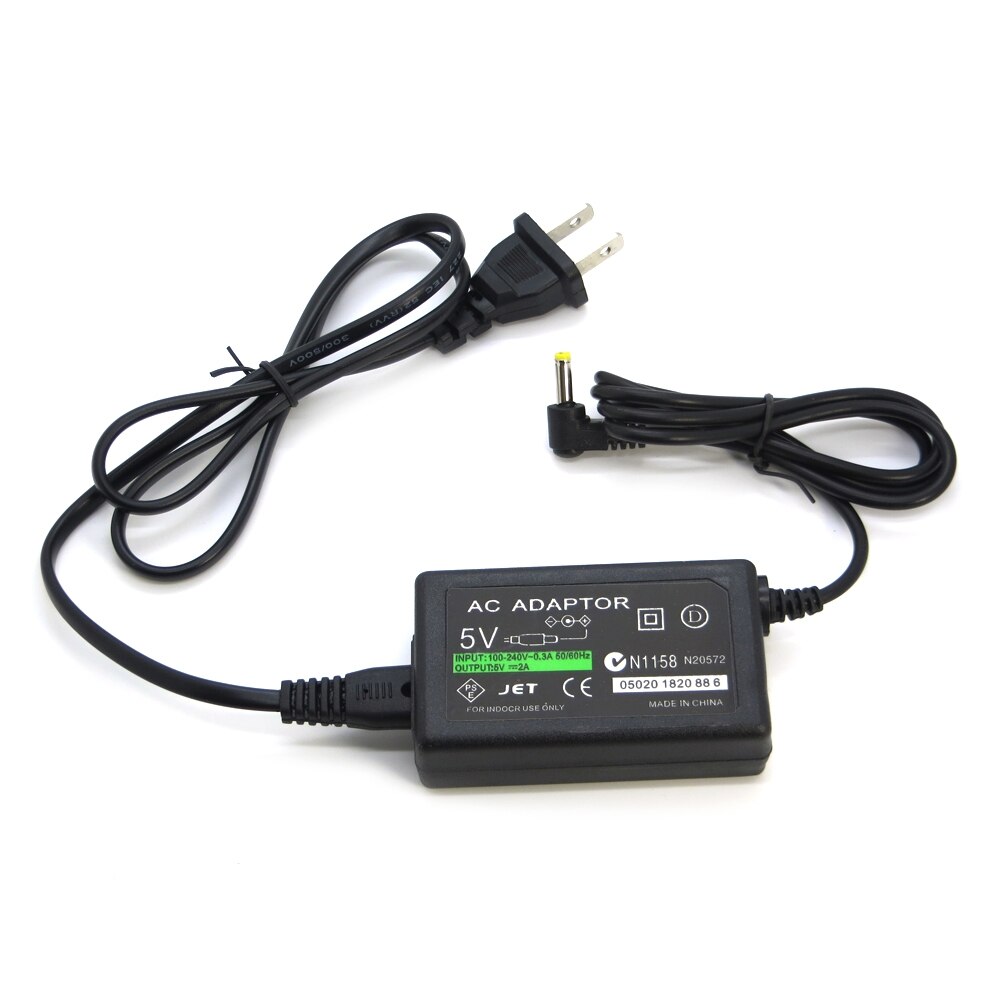 Cable de alimentación para Sony PSP 1000 2000 3000 Slim, cargador de pared para el hogar, adaptador de CA
