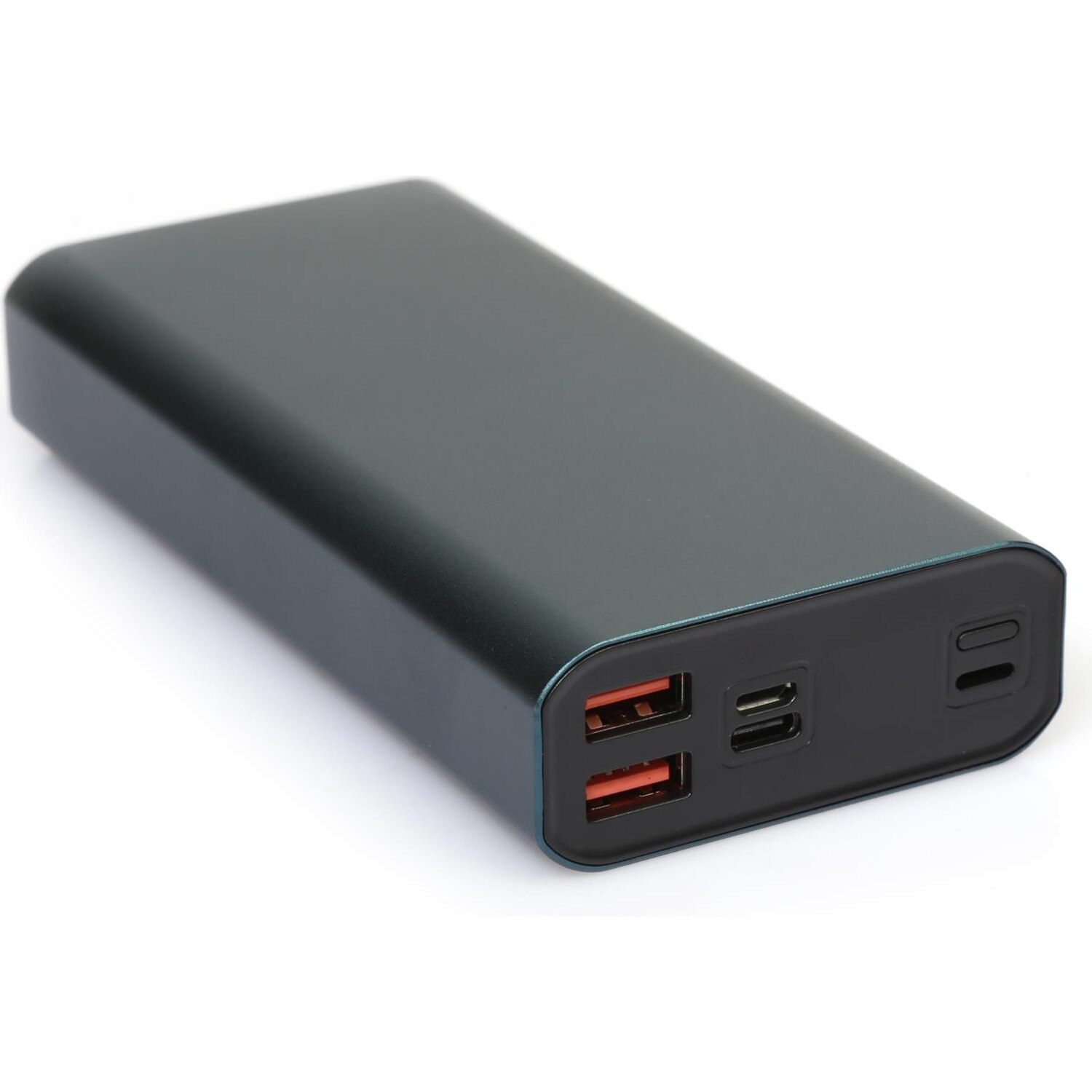 Aggiy ag -p2 - 20,000 mah powerbank 20w schnellladefunktion 3.0 unterstützt alle geräte, metallgehäuse, dual-port-usb-ausgang, led-anzeige, typ-c-, micro-usb- und lightning-anschlüsse, hohe kapazität, sicher und langlebig