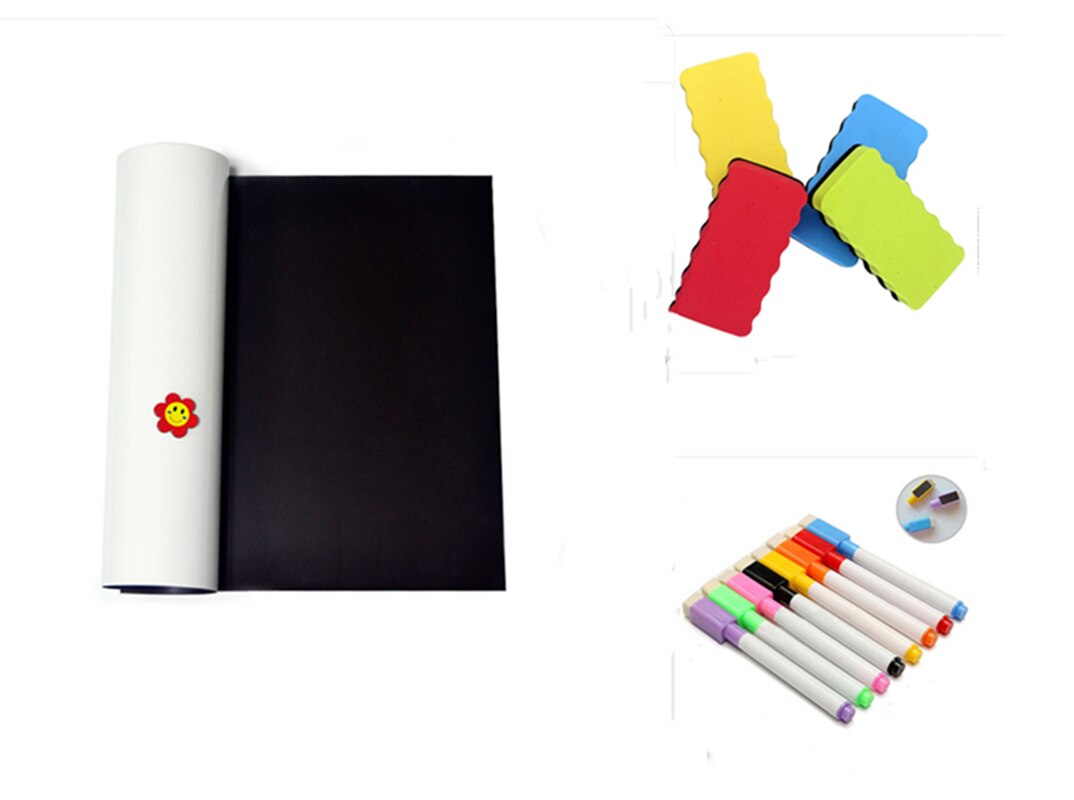 Tablica magnetyczna A4 miękka tablica magnetyczna, łatwe wymazywanie tablica rysunkowa i nagrywająca robić lodówki