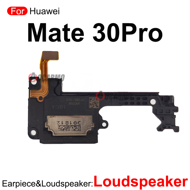 Unterer Lautsprecher und oberer Ohrhörer für Huawei Mate 8 10 20 30 Pro Mate20pro 30pro 20x Ersatzteile: Blau
