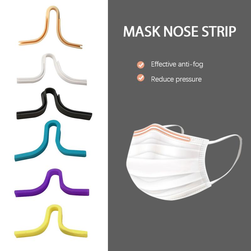 Mask Nose Wire Nose Clip Silicone Mask DIY Nose Line Nose Bridge Fixed Strip Trimming Crafts Making Accessories