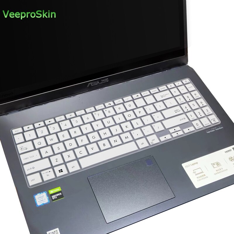 Laptop Tastatur schutz haut Abdeckung Für ASUS ZenBook 15 UX534ftc UX534f UX534FT UX534FA UX 534 fyc ft A9010t A9009t 15,6'': Weiß