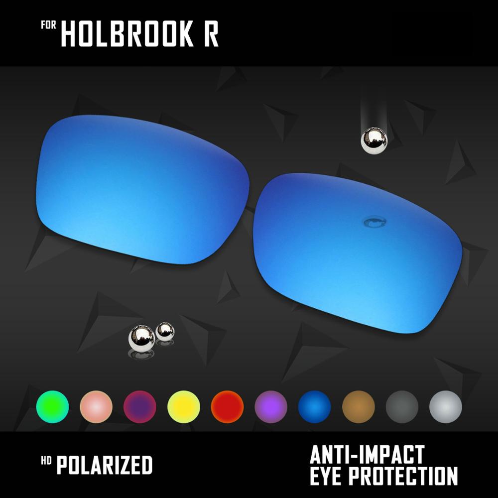 OOWLIT Linsen Ersatz Für Oakley Holbrook R OO9377 Sonnenbrille Polarisierte-Multi Farben