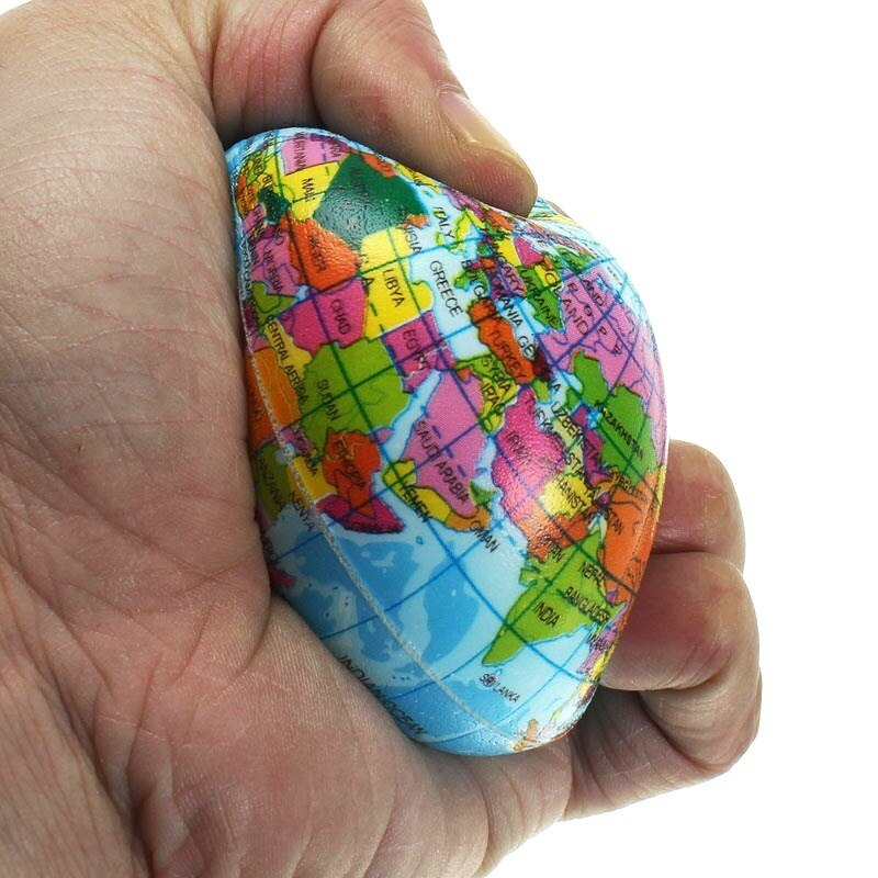 Pressure Relief Ball Squeeze Decompression Relax Soft Ball Hand Exercise Ball Fitness Release Anxiety Elastic Fitness Grip Balls