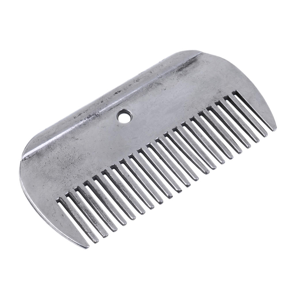 Stainless Steel Rustless Pony Horse Grooming Comb Equestrian Tools