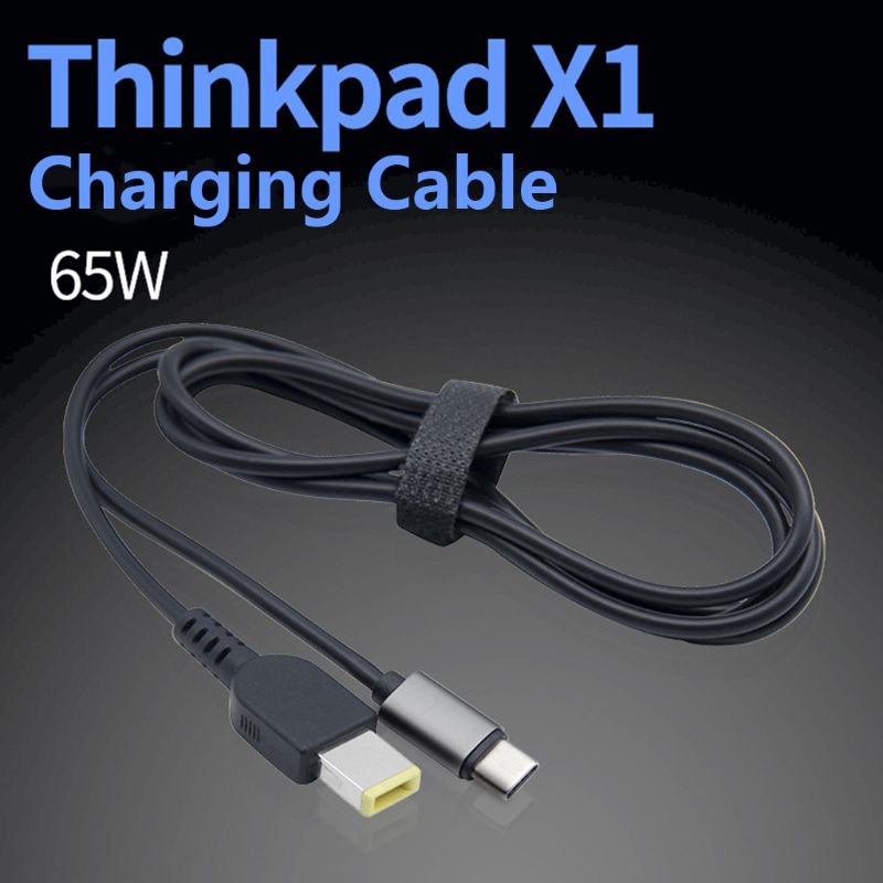 NFHK DC-naar-USB-C Adapterkabel – 4,5x3,0 Mm Ingang, 65W, Voor Laptop, Telefoon, Tablet, Met PD En QC